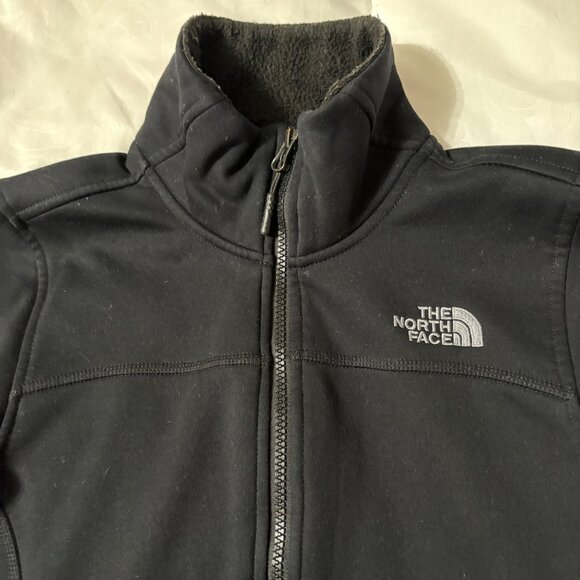 The North Face Womens Black Ridgewall Soft Shell Full Zip Jacket Size S - Picture 4 of 9